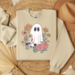 FLOWER POWER GHOST CREWNECK