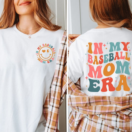 BASEBALL MOM ERA GRAPHIC TEE